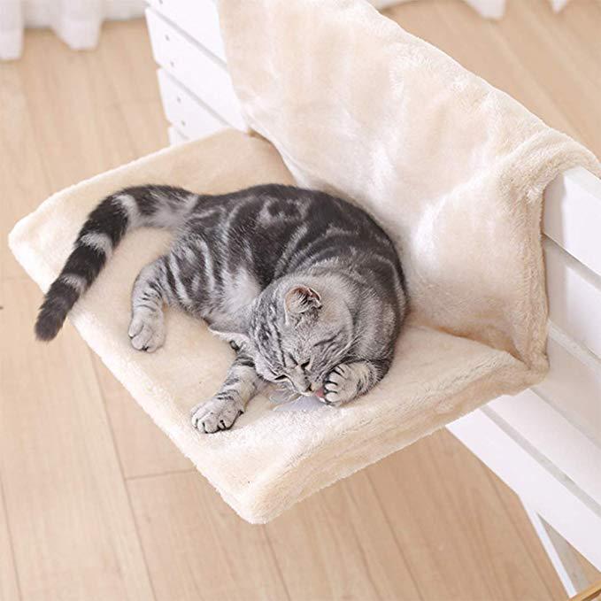 Cozy Cat Hammock Bed – Soft Hanging Cat Lounger for Indoor Cats