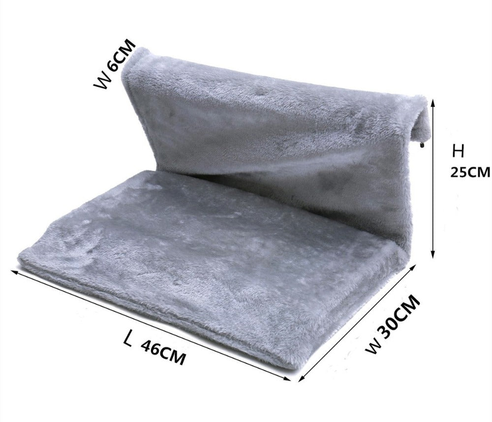 Cozy Cat Hammock Bed – Soft Hanging Cat Lounger for Indoor Cats