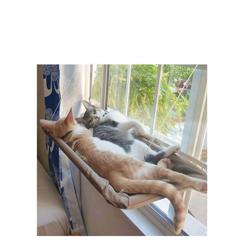 Pet Litter Sucker Hanging Cat Window Hammock – Strong Suction Cup Sunny Perch Bed for Indoor Cats